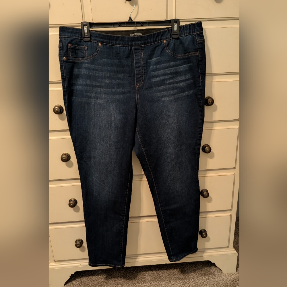 Kim Rogers Curvy Denim Jeans  Size 18W